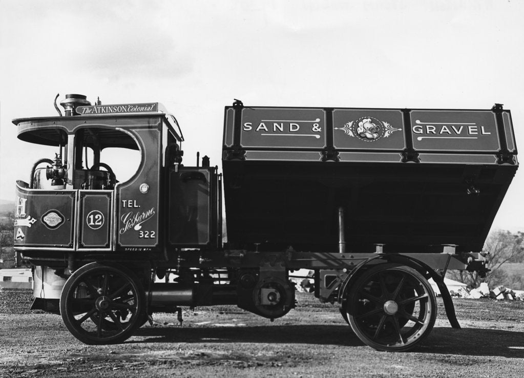 Detail of 1920's Atkinson Steam Wagon by Unknown