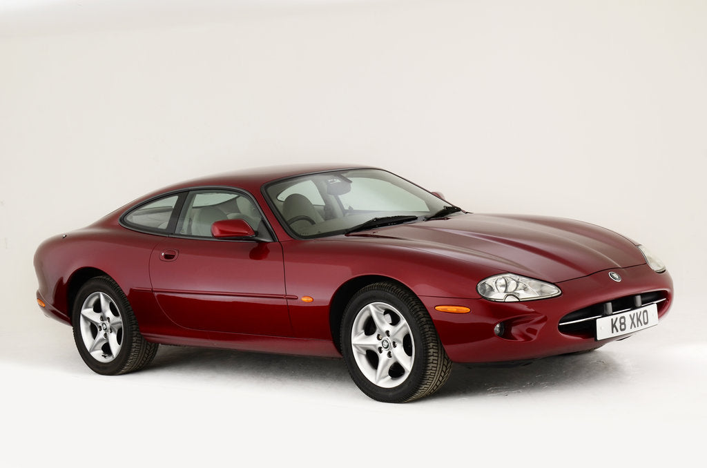 Detail of 1999 Jaguar XK8 coupe by Unknown