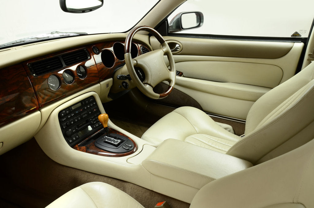 Detail of 1999 Jaguar XK8 coupe by Unknown