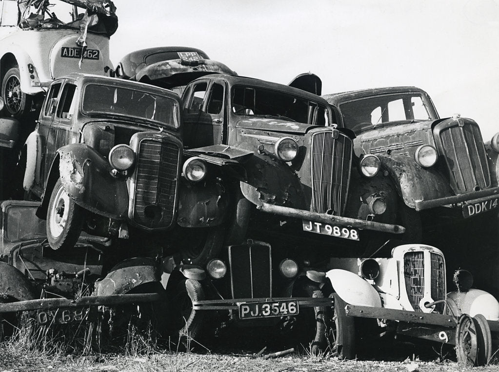 Detail of Harold Goody's breakers yard 1967 by Unknown