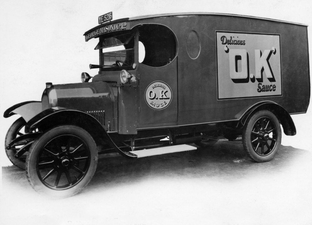 Detail of 1927 Beardmore 20-25 cwt van by Unknown