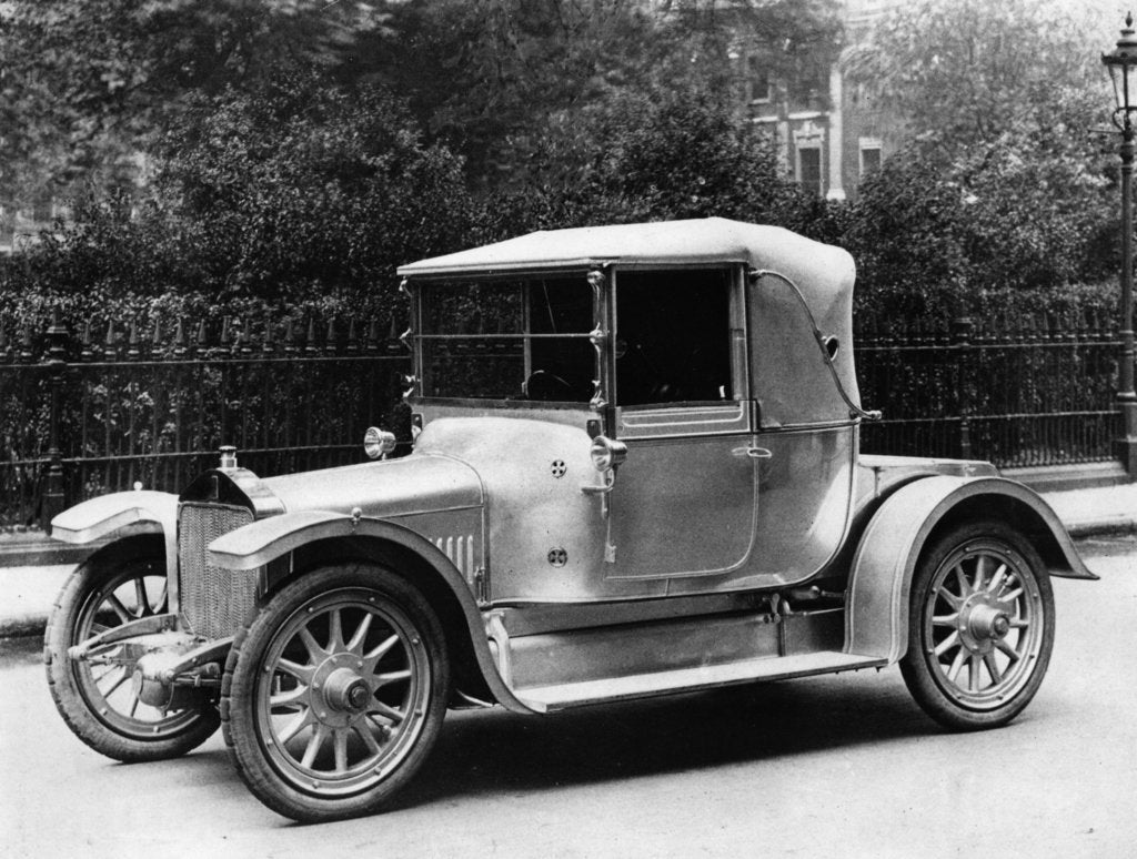 Detail of 1912 Straker Squire 15hp by Unknown