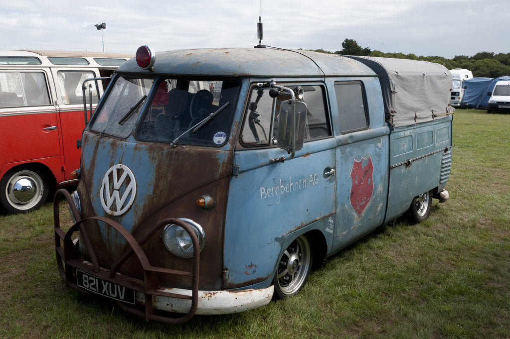 Detail of Volkswagen camper van at V Dub Island event, Isle of Wight 2013 by Unknown