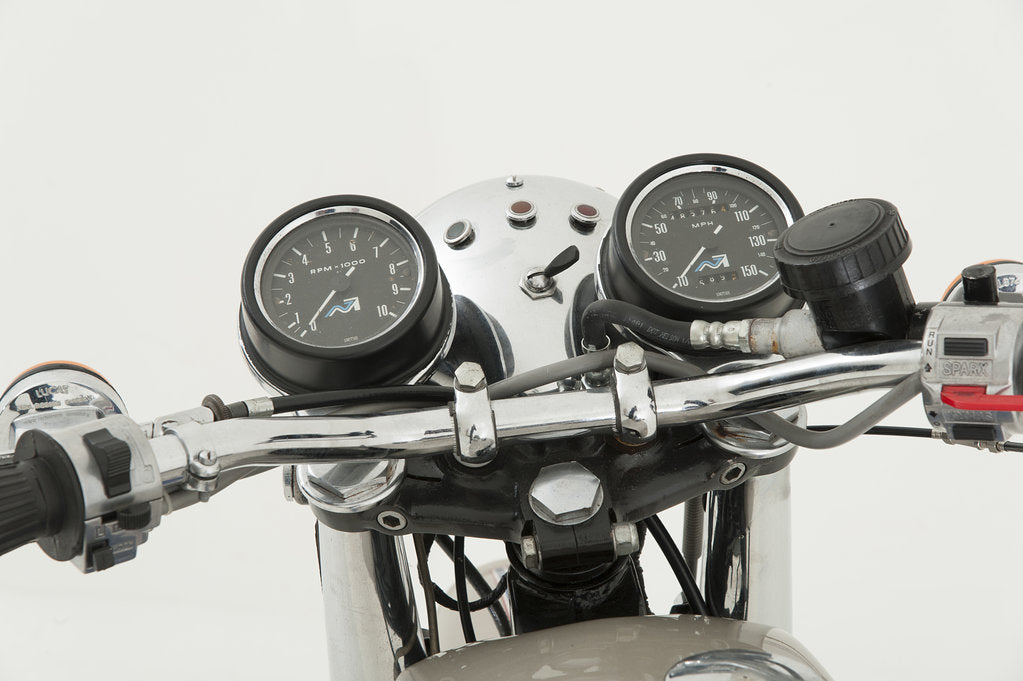 Detail of 1977 Triumph Bonneville 750 Jubilee by Unknown