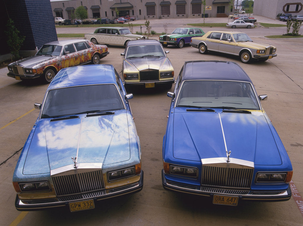 Detail of 1982 Rolls Royce Silver Spur collection ex Baghwan Shree Rajneesh by Unknown