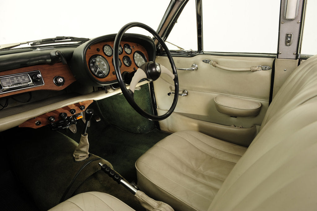 Detail of 1957 Bristol 405 2 litre saloon by Unknown