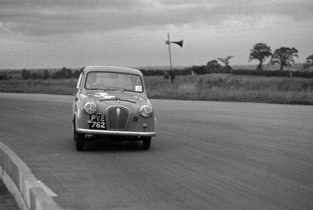 Detail of Austin A35 at 750 MC 6 hour relay race Silverstone 1957 by Unknown