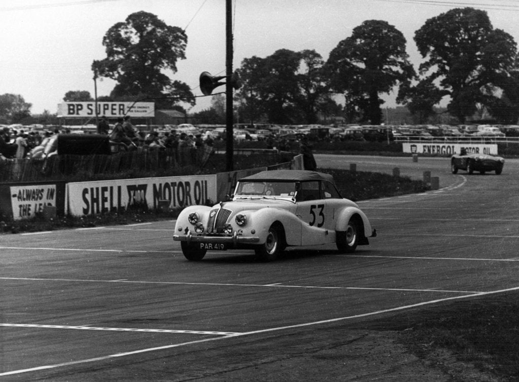 Detail of A.C. Buckland tourer 1951 at Silverstone 8 clubs meeting by Unknown