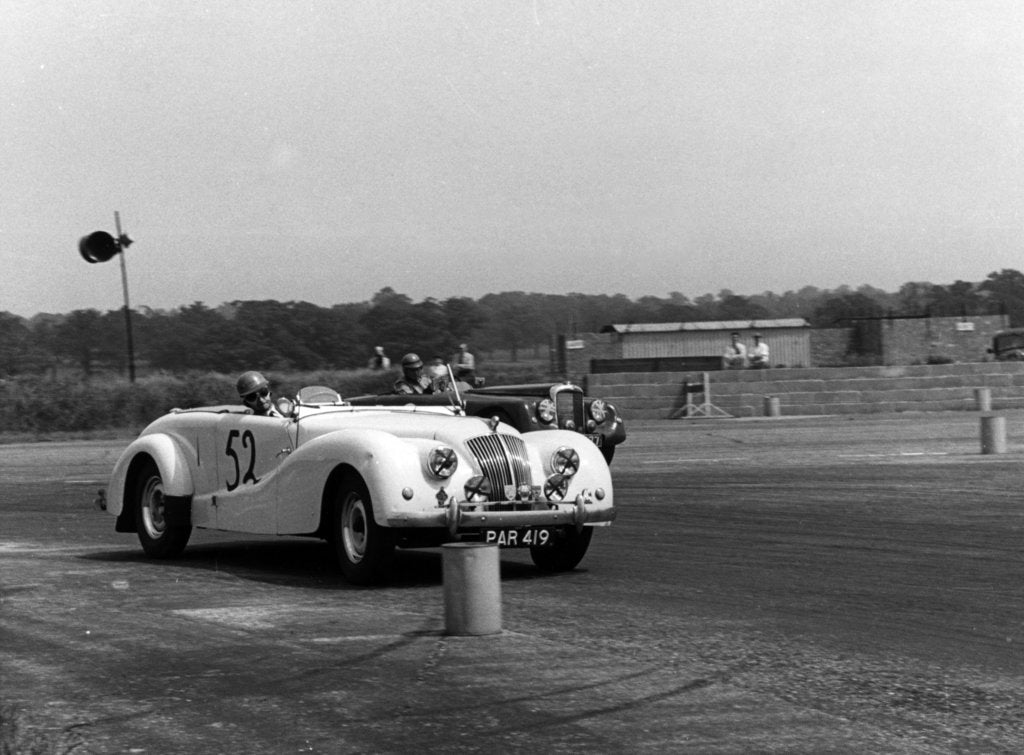 Detail of A.C. Buckland tourer 1951 at Silverstone 8 clubs meeting by Unknown