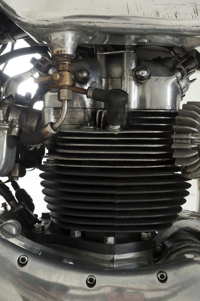 Detail of 1961 BSA A10 Super Rocket by Unknown