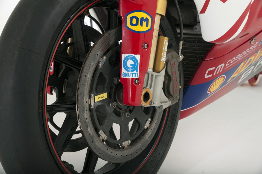 Detail of 2006 Ducati 999 Xerox, Troy Bayliss Superbike.Moto GP championship winner by Unknown