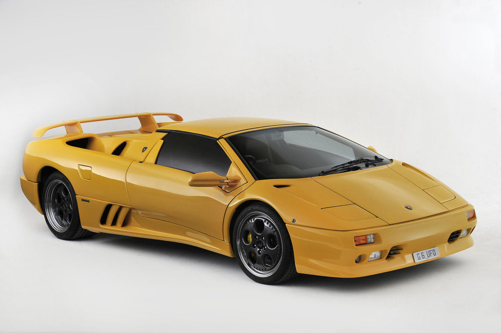 Detail of 1996 Lamborghini Diablo VT Roadster by Unknown