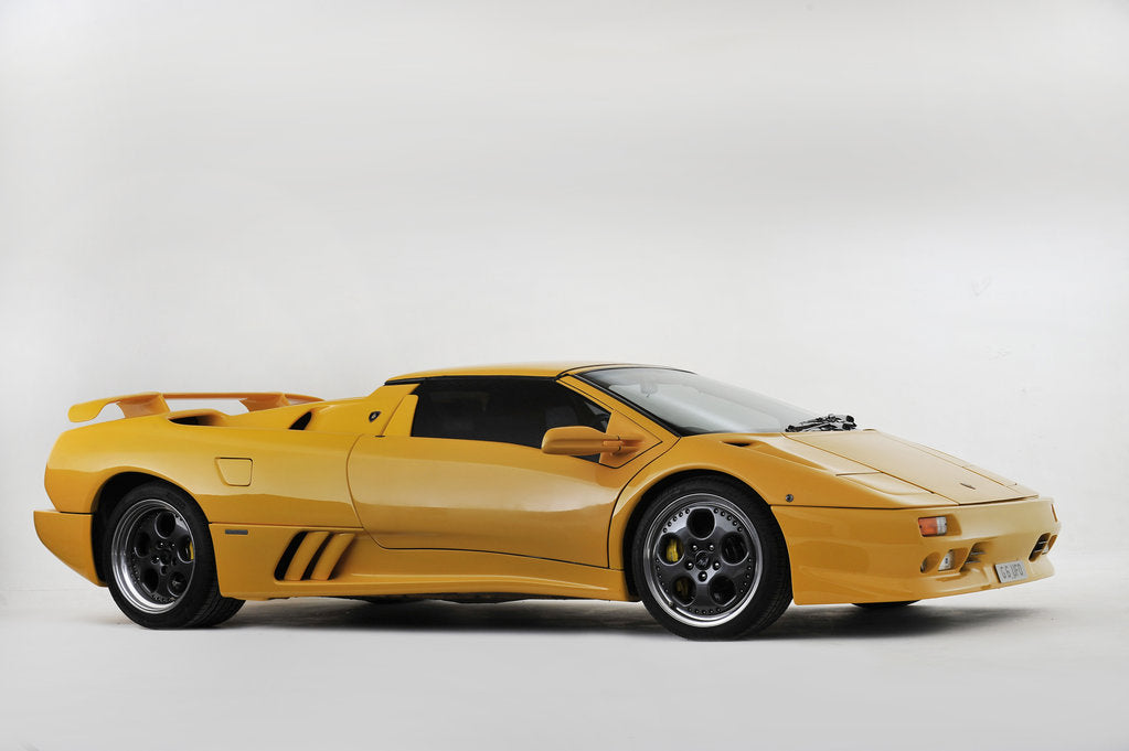 Detail of 1996 Lamborghini Diablo VT Roadster by Unknown