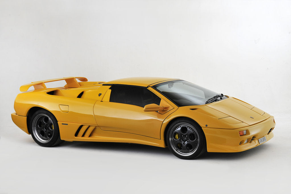 Detail of 1996 Lamborghini Diablo VT Roadster by Unknown