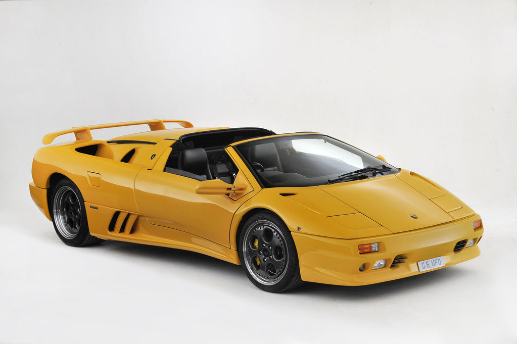 Detail of 1996 Lamborghini Diablo VT Roadster by Unknown