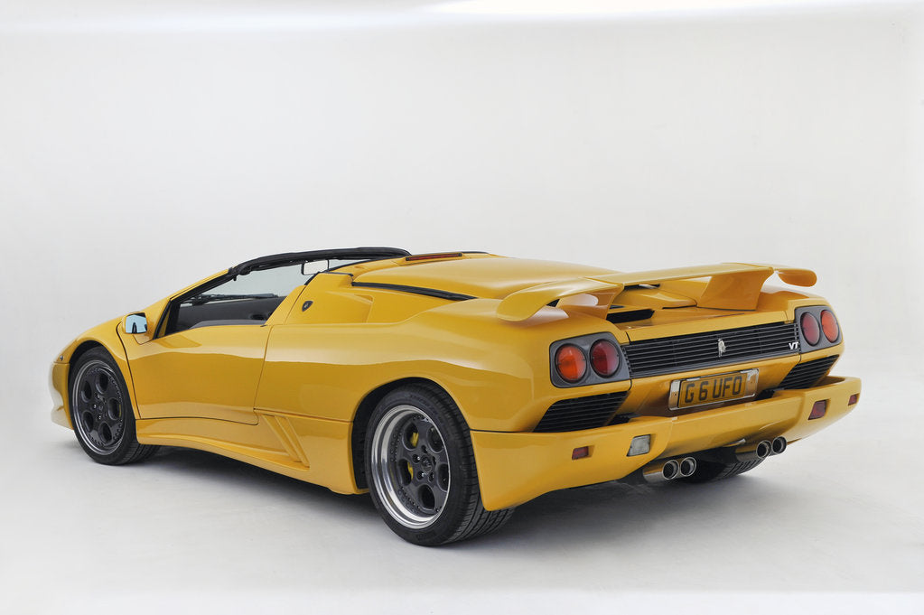 Detail of 1996 Lamborghini Diablo VT Roadster by Unknown