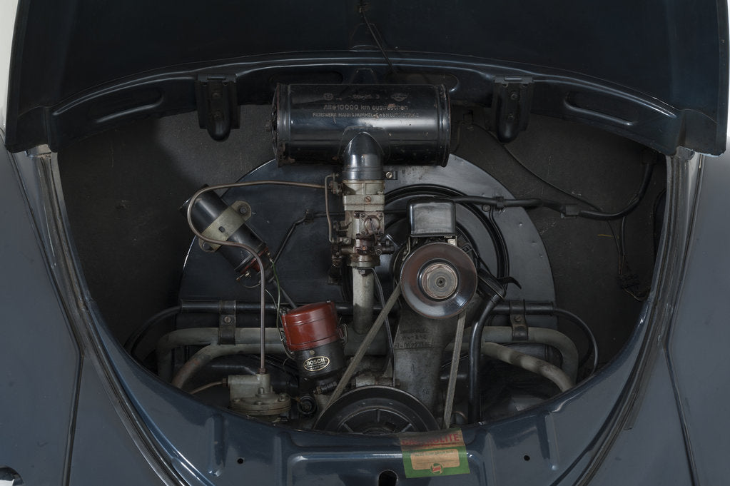 Detail of 1953 Volkswagen Beetle Export by Unknown