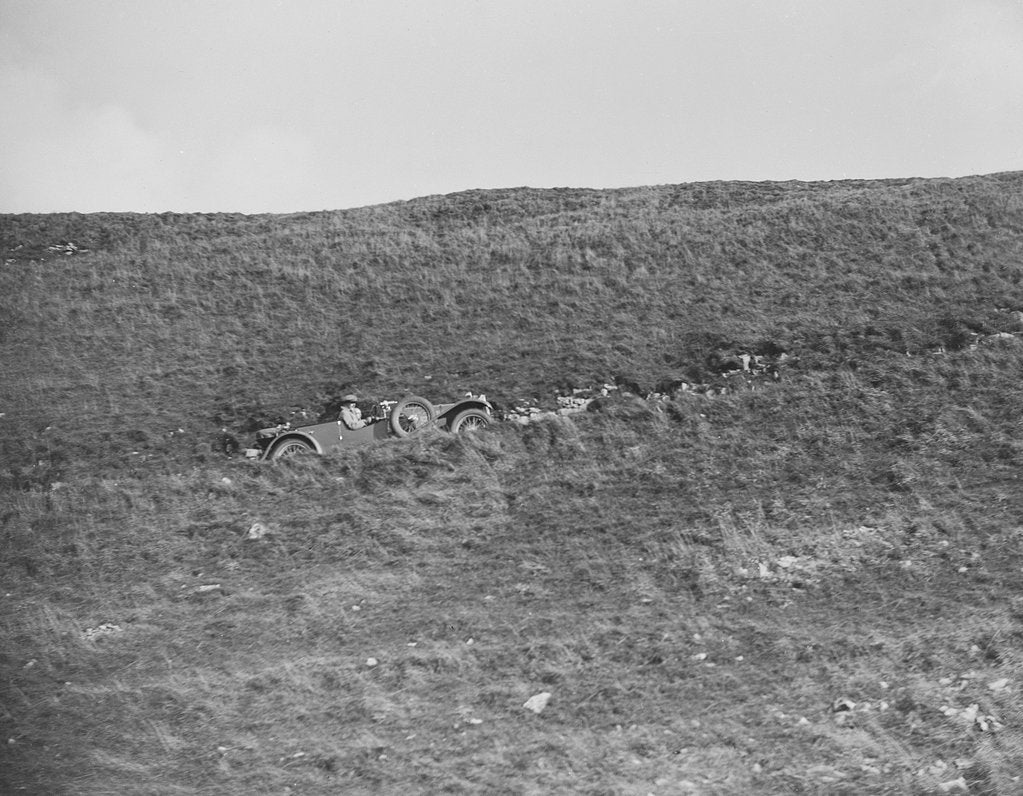 Detail of MCC Sporting Trial, Litton Slack, Derbyshire, 1930 by Bill Brunell