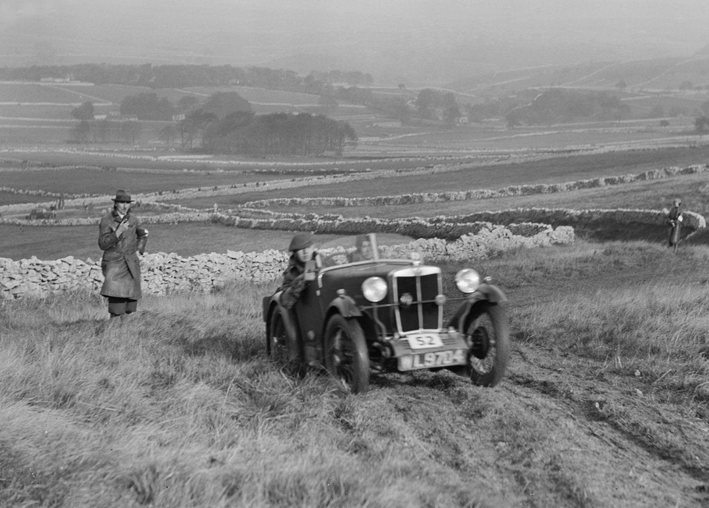 MG M type of J Easonsmith competing in the MCC Sporting Trial, 1930 ...