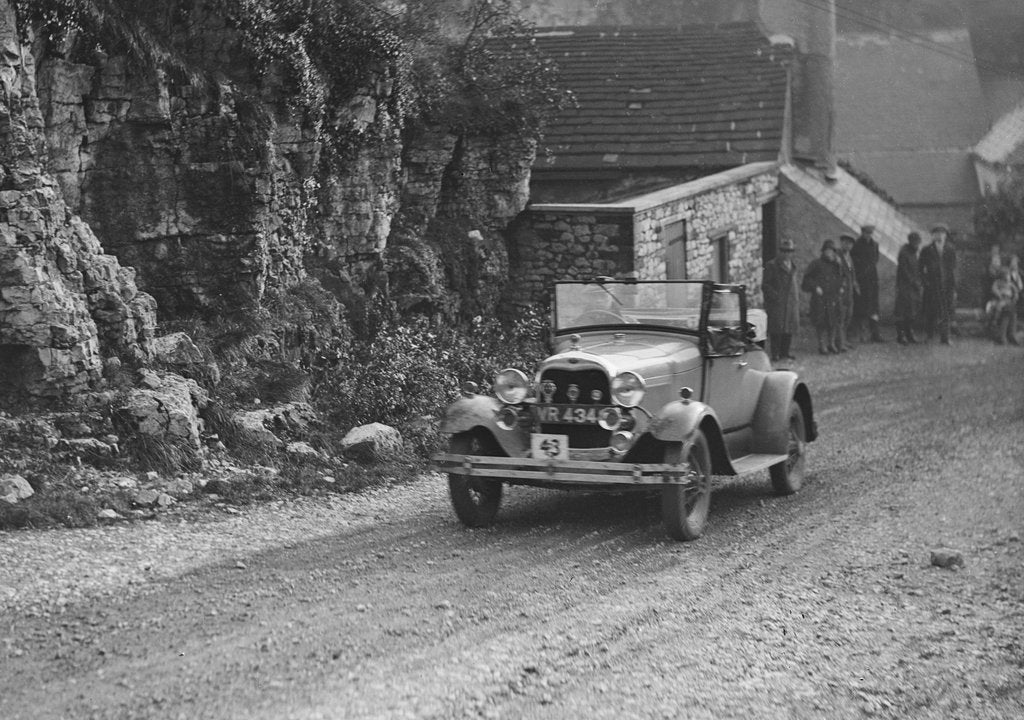 Detail of Ford Model A of CM Needham competing in the MCC Sporting Trial, 1930 by Bill Brunell