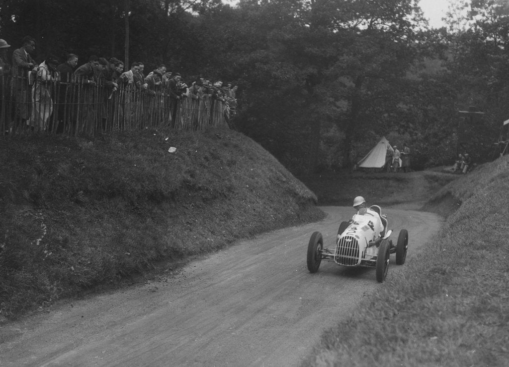 Detail of Austin competing in the Shelsley Walsh Amateur Hillclimb, Worcestershire, 1929 by Bill Brunell