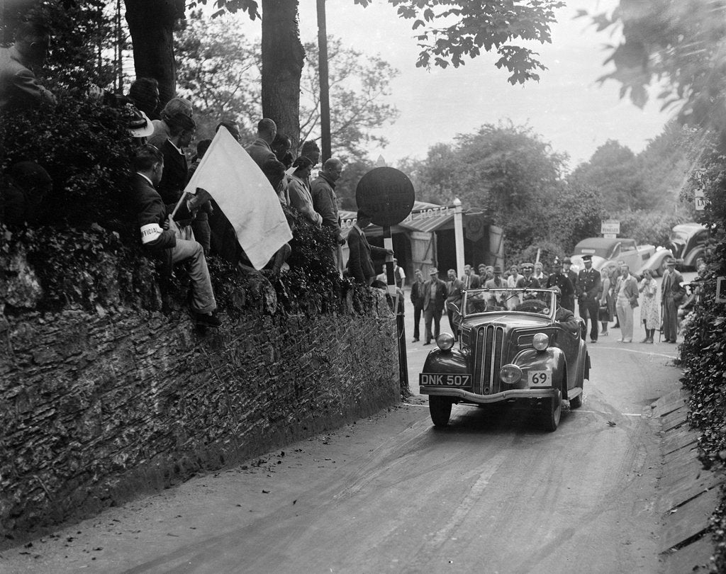 Detail of Ford Model C 10 of J Whalley competing in the MCC Torquay Rally, Torbay, Devon, 1938 by Bill Brunell