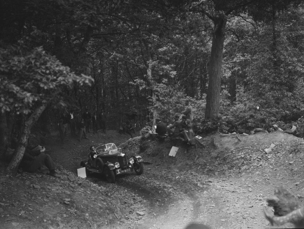 Detail of AC Acedes Six taking part in a motoring trial, c1930s by Bill Brunell