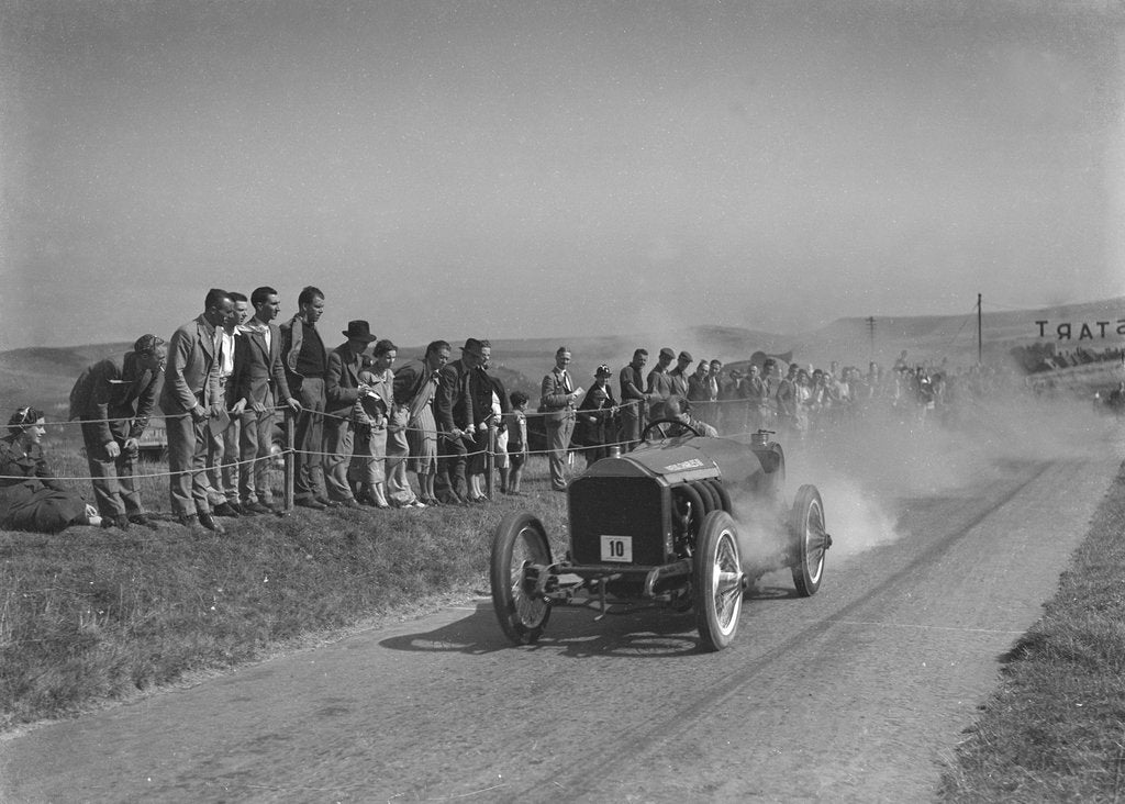 Detail of Vieux Charles Trois, Lorraine-Dietrich of RGJ Nash, Bugatti Owners Club Lewes Speed Trials, 1937 by Bill Brunell