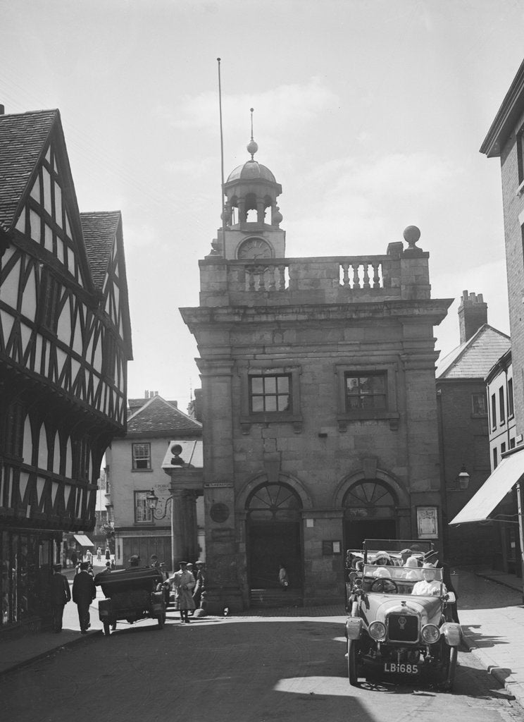 Detail of Singer 10 hp open 2-seater, Ludlow, Shropshire, c1920 by Bill Brunell