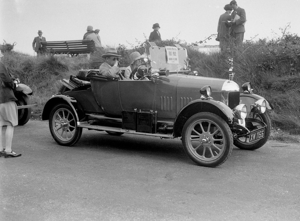 Detail of Morris Cowley, winner of the Concours d'Elegance, Class 1, Bournemouth Rally, 1928 by Bill Brunell