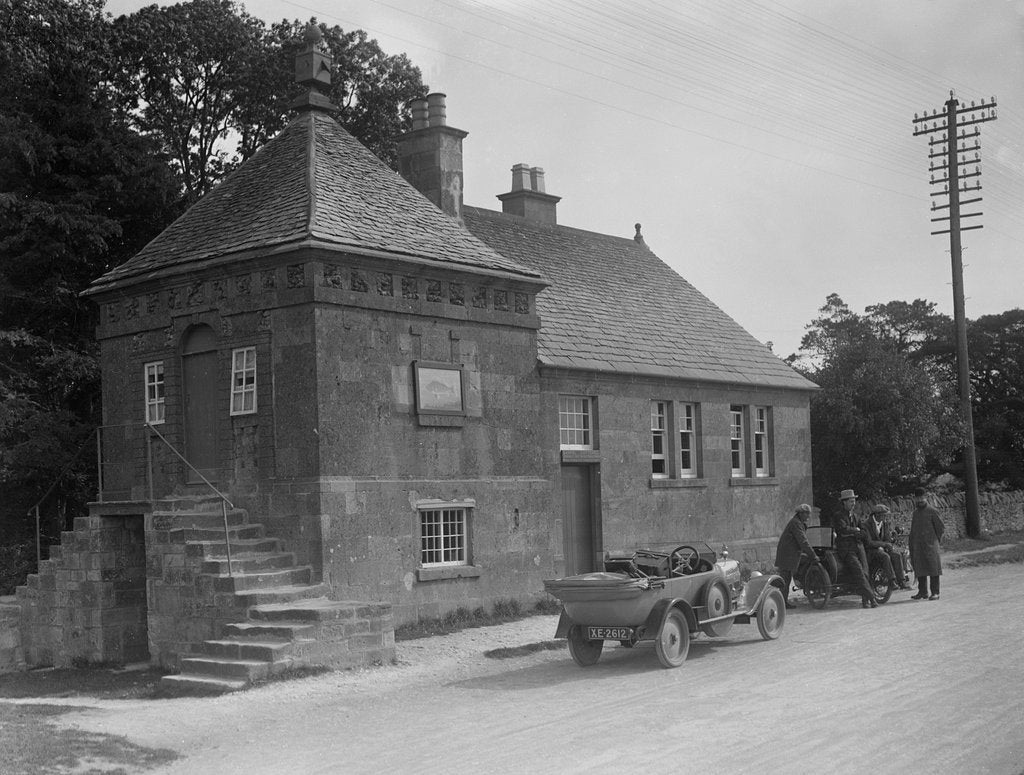 Detail of Calthorpe 4-seater tourer, Fis Hill, near Broadway, Worcestershire, c1920s by Bill Brunell