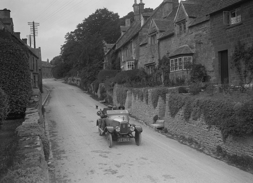Detail of Calthorpe 4-seater tourer, Cotswolds, c1920s by Bill Brunell