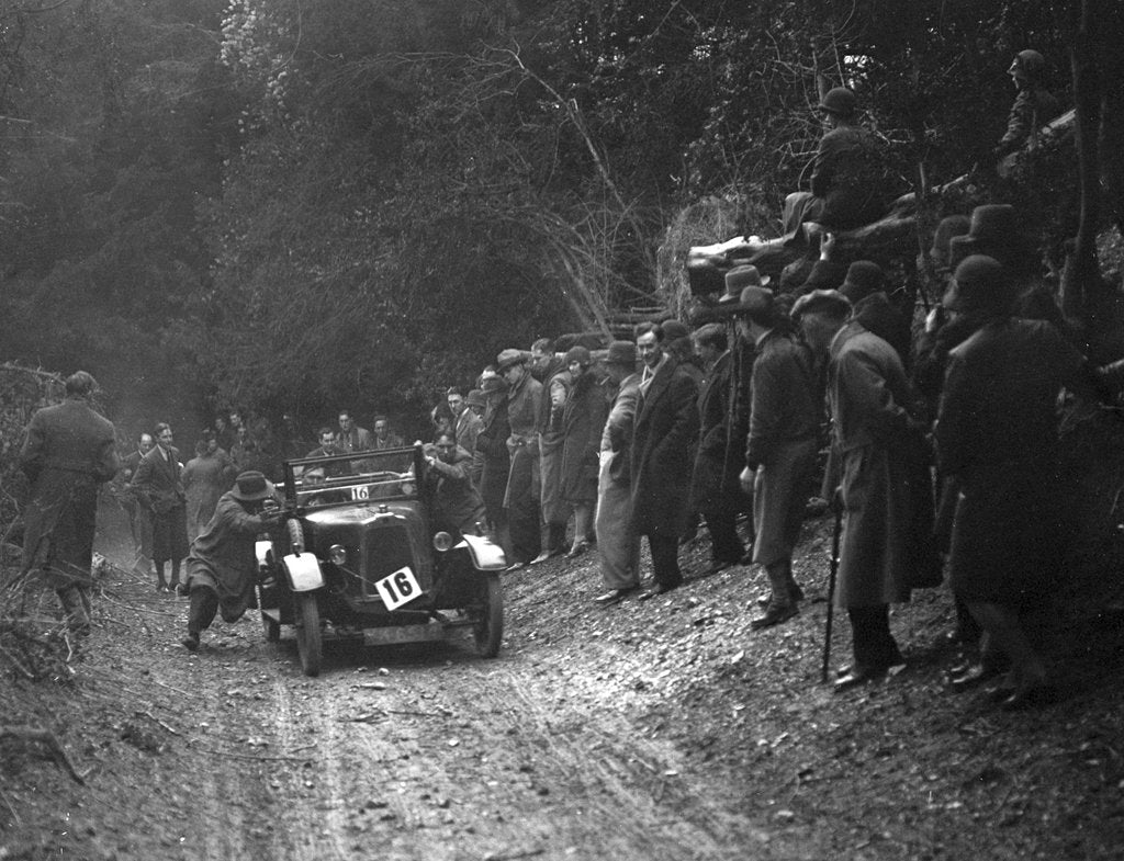 Detail of Talbot of EPH Jones competing in the JCC Half-Day Trial, 1930 by Bill Brunell