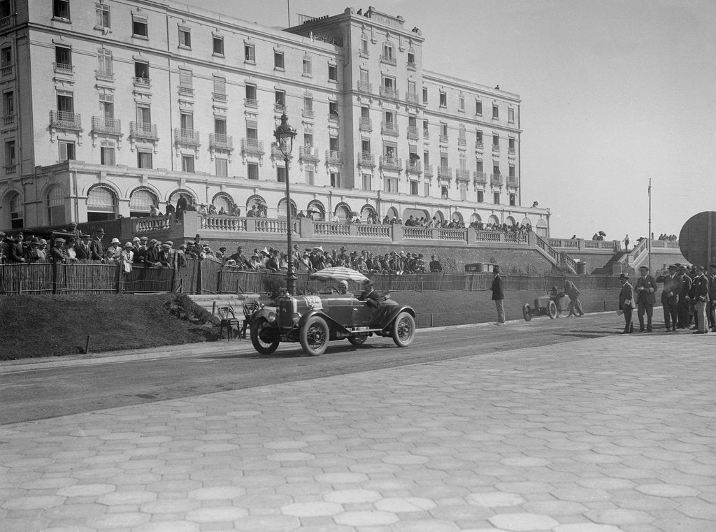 Detail of Alvis of Ruth Urquhart Dykes at the Boulogne Motor Week, France, 1928 by Bill Brunell