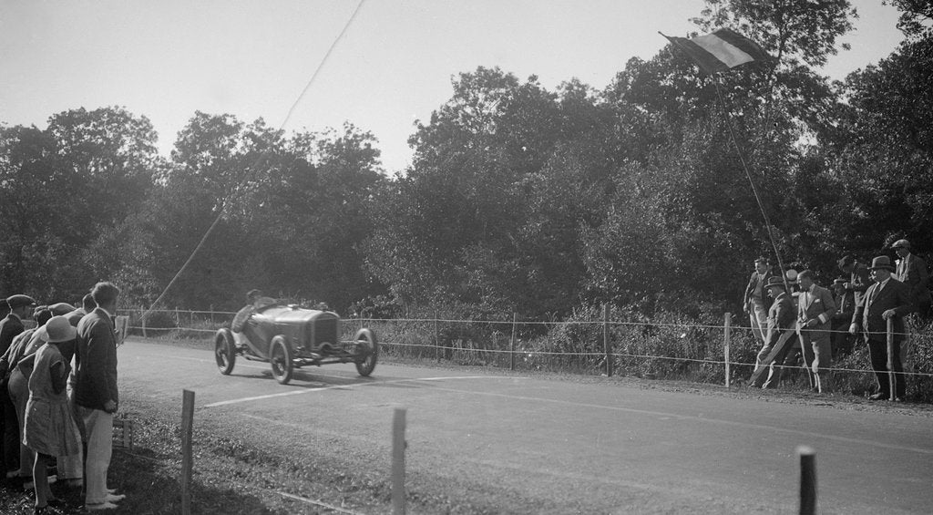 Detail of Corre-La Licorne of Michel Dore, Grand Prix de Boulogne, Boulogne Motor Week, France, 1928 by Bill Brunell