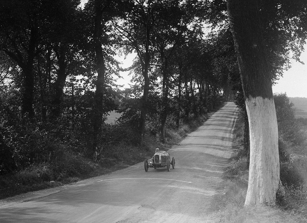 Detail of Salmson competing at the Boulogne Motor Week, France, 1928 by Bill Brunell