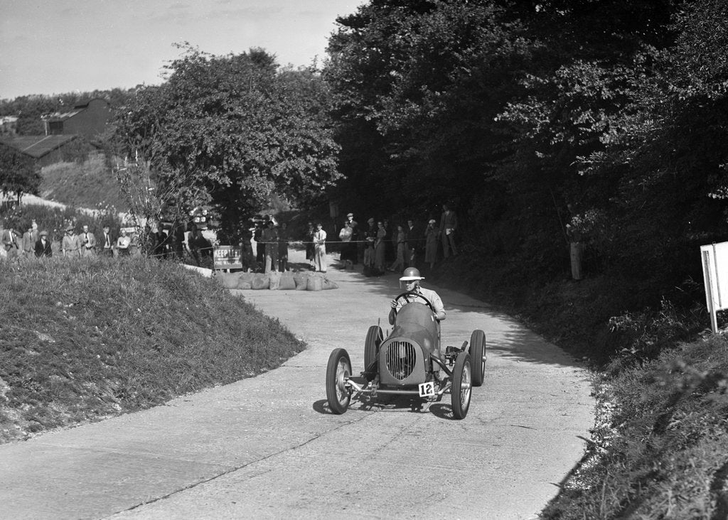 Detail of Sumner Special of RAC Sumner competing in the VSCC Croydon Speed Trials, 1937 by Bill Brunell