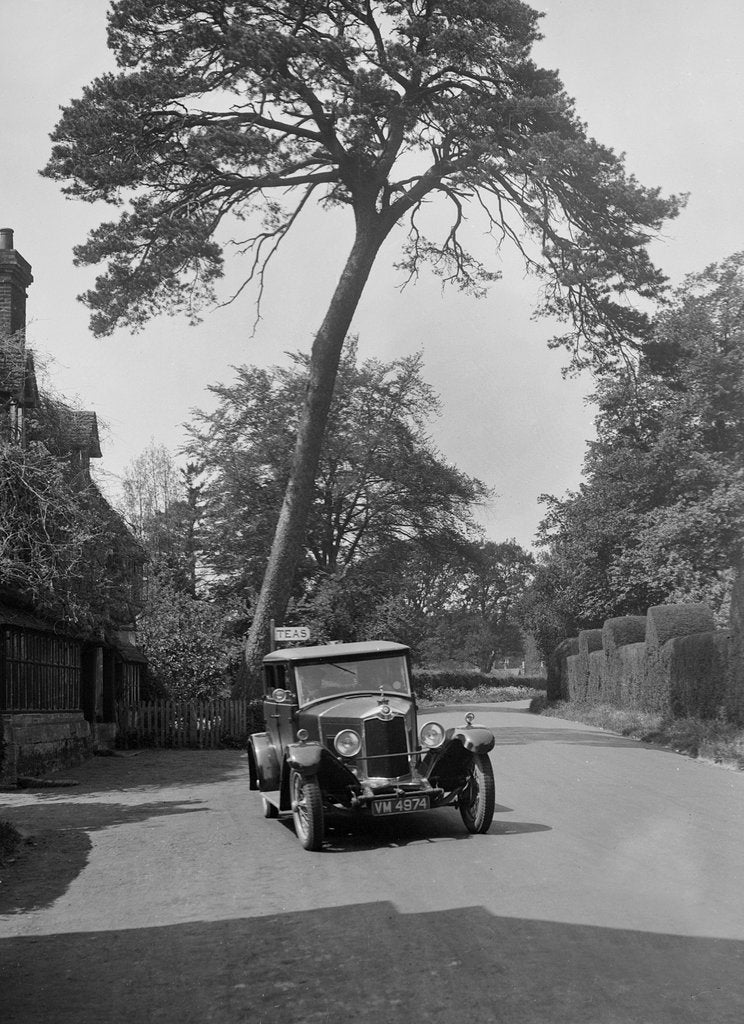 Detail of Crossley 15.7 hp saloon, Penshurst, Kent, c1930s by Bill Brunell