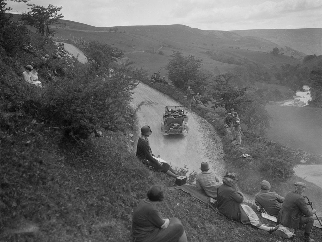 Detail of Ford of JB Thompson competing in the MCC Edinburgh Trial, 1930 by Bill Brunell