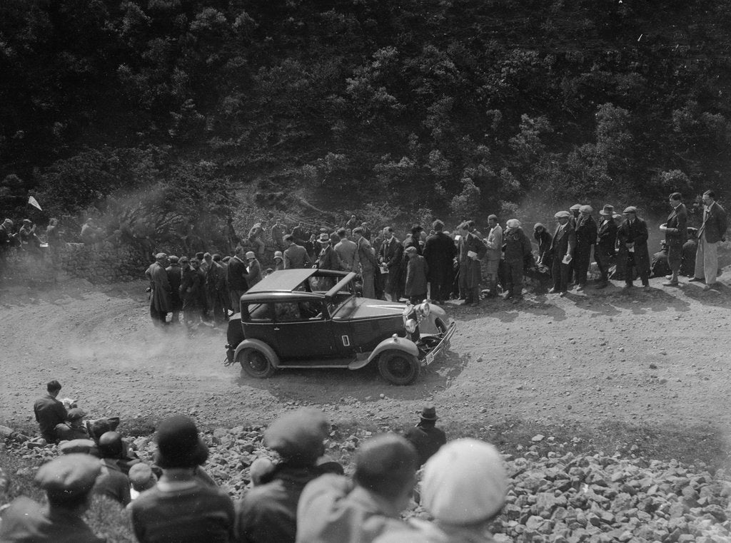 Detail of Standard of GW Olive, MCC Edinburgh Trial, Park Rash, Kettlewell, Upper Wharfedale, Yorkshire, 1930 by Bill Brunell