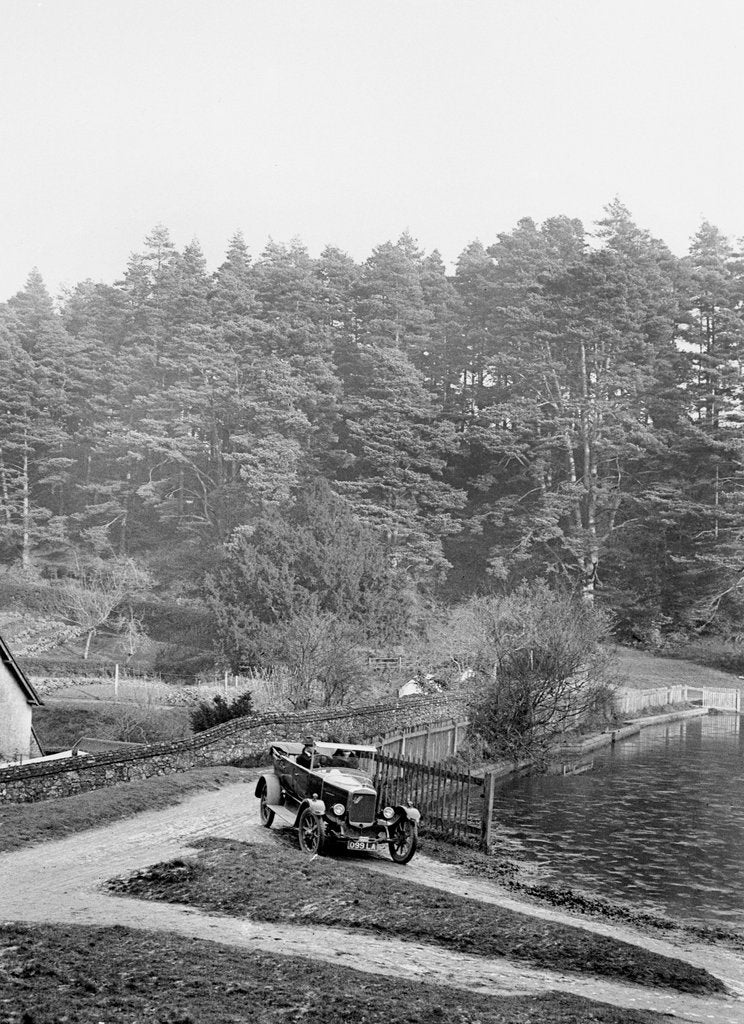Detail of Vulcan open tourer, Friday Street, Surrey, c1920s by Bill Brunell