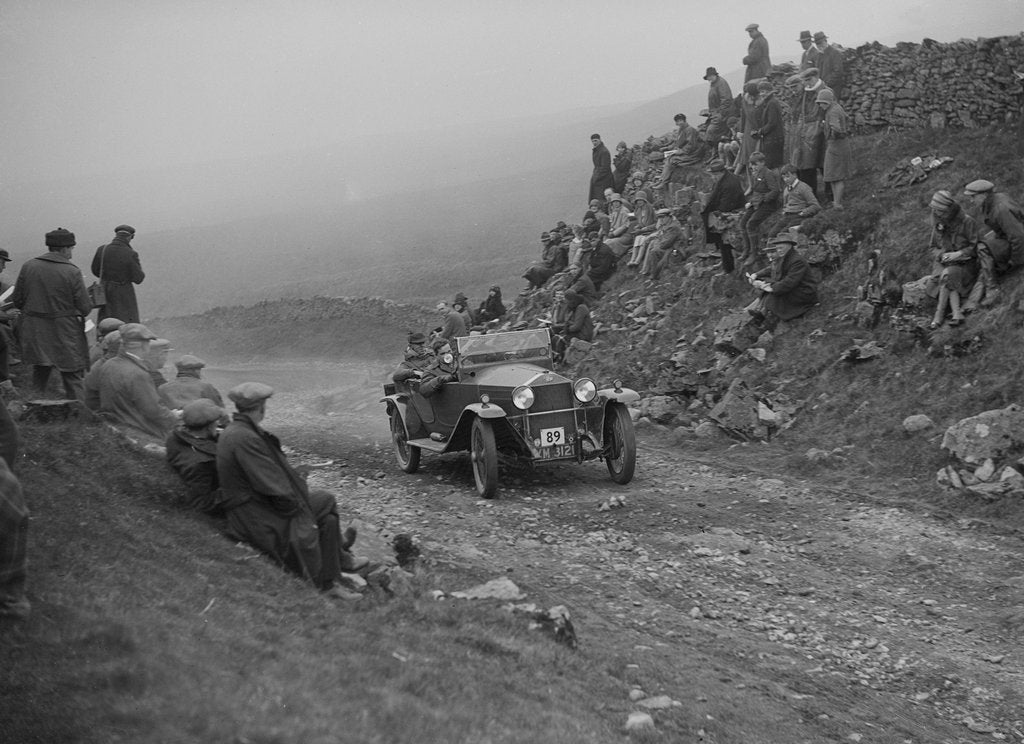 Detail of Ceirano BP of MWB May competing in the MCC Edinburgh Trial, 1929 by Bill Brunell