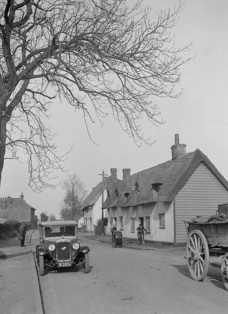 Detail of Austin 16/6 Burnham, High Roding, South of Great Dunmow, Essex, 1930s by Bill Brunell