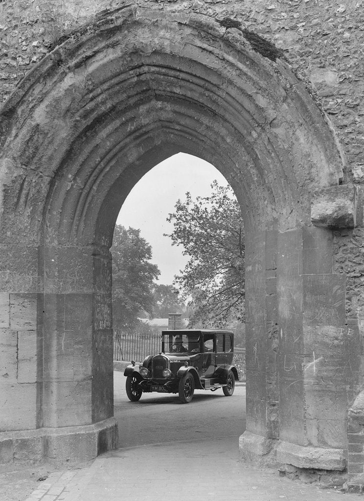Detail of Singer 4-door saloon, St.Albans, Hertfordshire, c1920s-c1930s by Bill Brunell