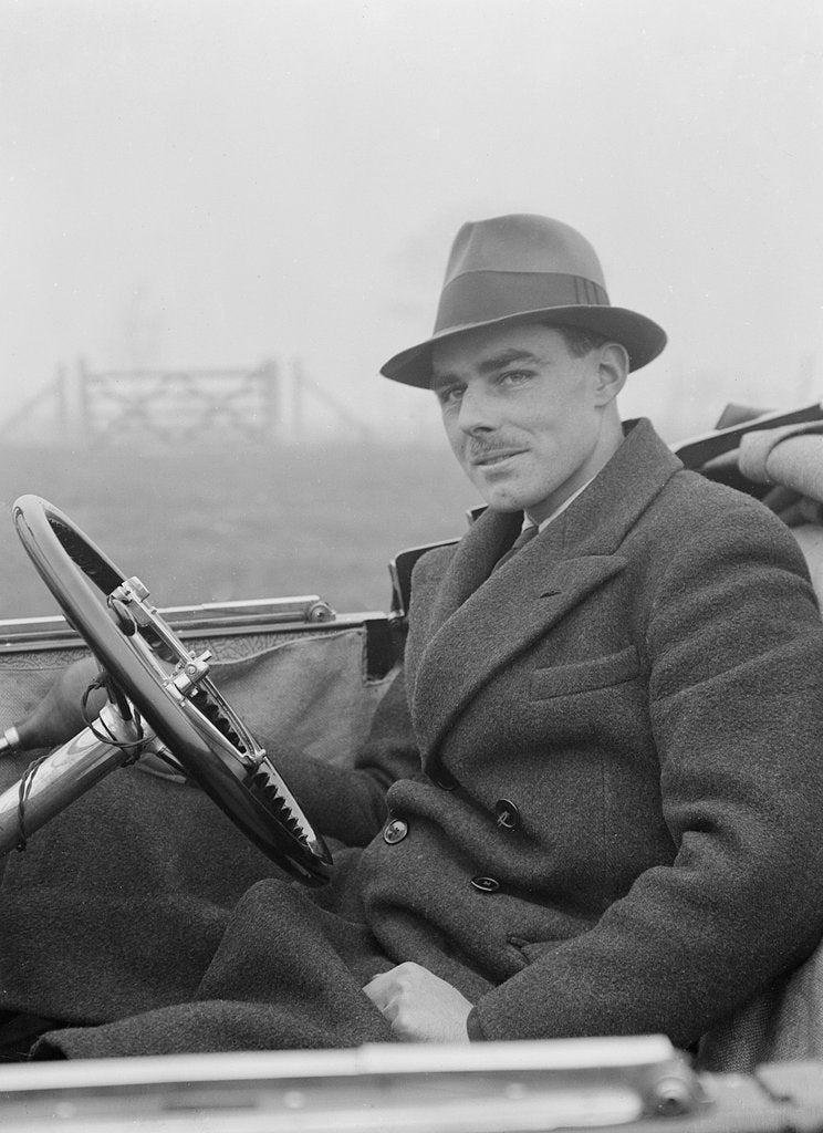 Detail of Victor Austin Bruce, winner of the Monte Carlo Rally, 1926 by Bill Brunell