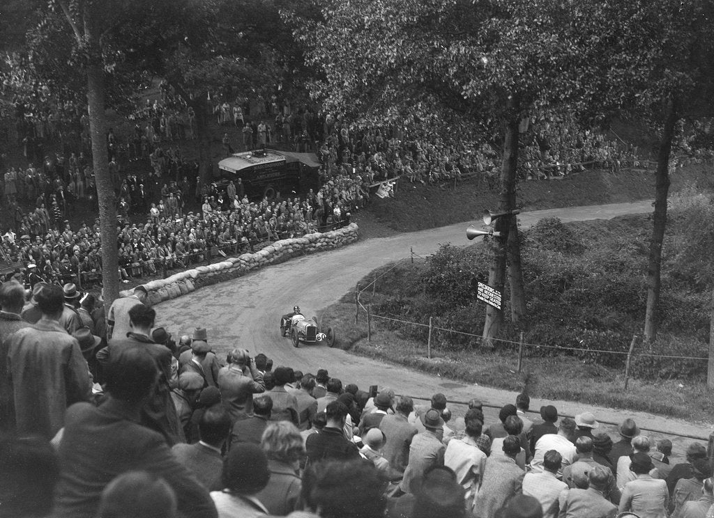 Detail of 'Bloody Mary', Bolster special of John Bolster, MAC Shelsley Walsh Hill Climb, Worcestershire, 1932 by Bill Brunell