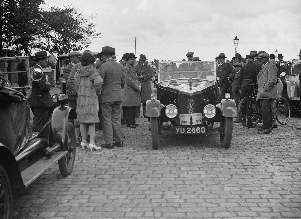 Detail of AC Acedes Six of Mrs G Daniell at the Southport Rally, 1928 by Bill Brunell