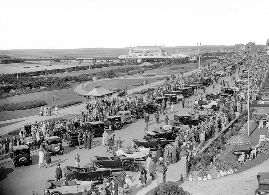 Detail of Southport Rally, 1928 by Bill Brunell