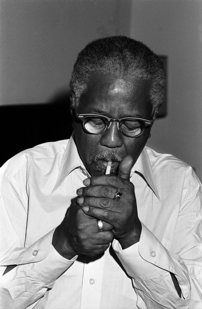 Detail of Roy Eldridge by Brian O'Connor