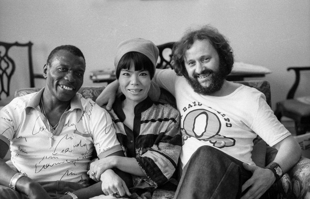 Detail of Stan Britt and Elvin Jones by Brian O'Connor